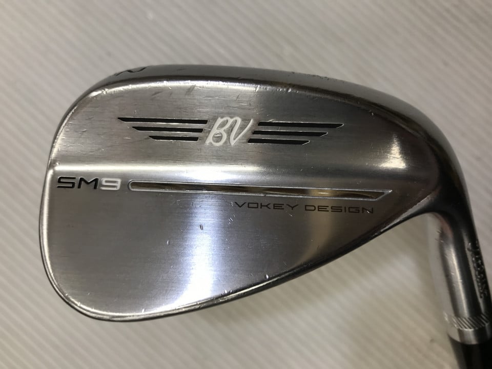 【中古】タイトリスト VOKEY SM9 ツアークローム ウェッジ 52° WEDGEフレックス 35.25インチ ダイナミックゴールド Cランク 右利き用 Titleist ゴルフクラブ ゴルフドゥ ゴルフ用品 GOLF DO 中古ゴルフ