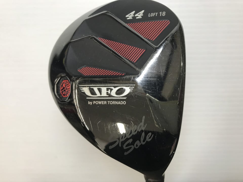 【中古】キャスコ UFO Speed by POWER TORNADO ユーティリティ 18° Sフレックス 40.5インチ ヘッドカバーあり Falcon Shaft Cランク 右利き用 Kasco ゴルフクラブ ゴルフドゥ ゴルフ用品 GOLF DO 中古ゴルフク