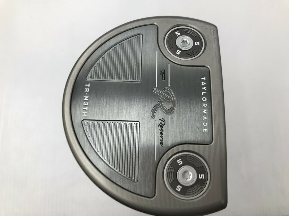 テーラーメイド TP Reserve TRUSS M3TH パター 33.0インチ ヘッドカバーあり オリジナルスチール Bランク 右利き用 Taylormade ゴルフクラブ ゴルフドゥ ゴルフ用品 GOLF DO 中古ゴルフクラブ