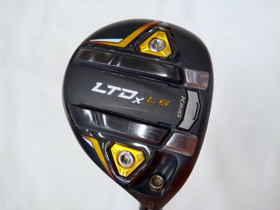 【中古】コブラ KING LTDx LS Gold/Black フェアウェイウッド 5W 17.5° Sフレックス 42.5インチ ヘッドカバーあり ツアーAD for Cobra Cランク 右利き用 COBRA ゴルフクラブ ゴルフドゥ ゴルフ用品 GOLF DO 中