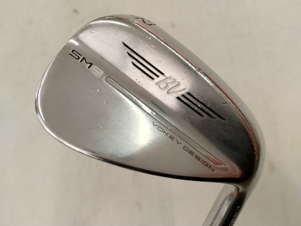 【中古】タイトリスト VOKEY SM9 ツアークローム ウェッジ 52° WEDGEフレックス 35.5インチ ダイナミックゴールド Cランク 右利き用 Titleist ゴルフクラブ ゴルフドゥ ゴルフ用品 GOLF DO 中古ゴルフ