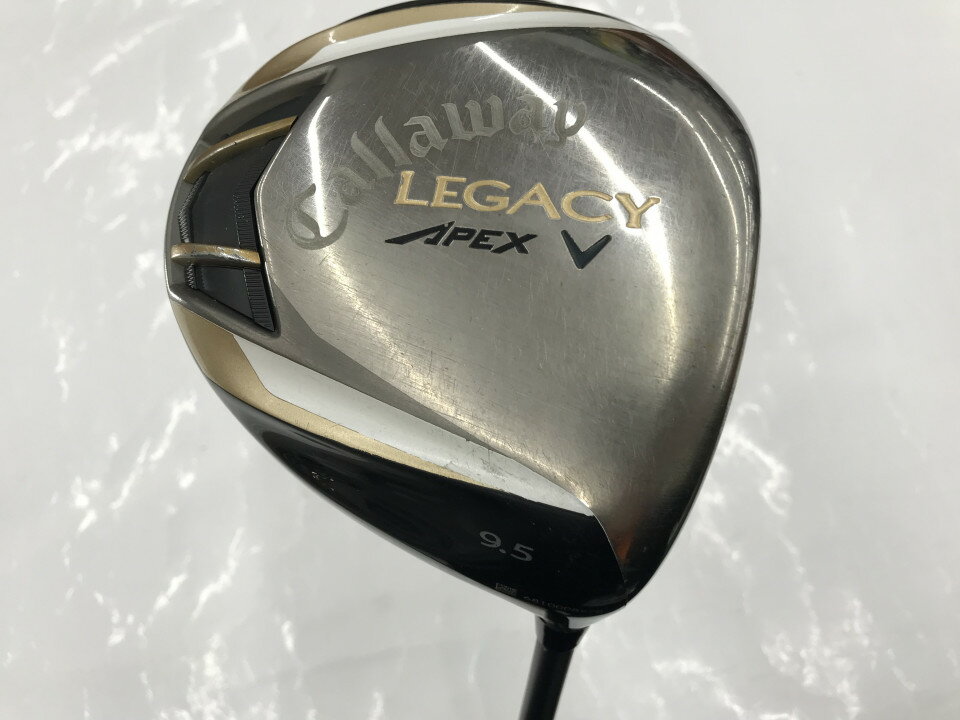 【中古】キャロウェイ LEGACY APEX ドライバー 9.5° Sフレックス 45.75インチ TOUR AD GP PULATINUM リシャフト品 Cランク 右利き用 Callaway ゴルフクラブ ゴルフドゥ ゴルフ用品 GOLF DO 中古ゴルフクラブ