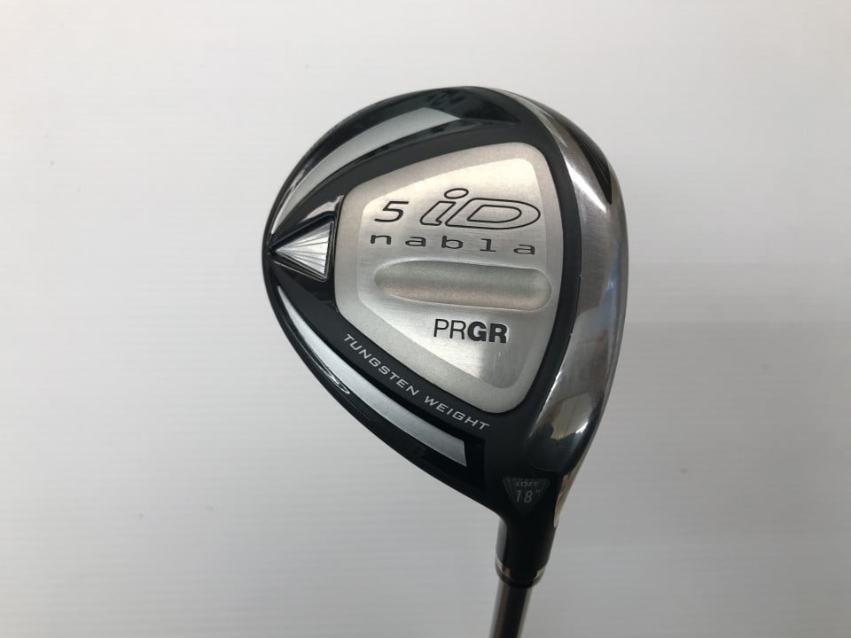 【中古】プロギア iD nabla X フェアウェイウッド 5W 18° 41.75インチ iD nabla X Dランク 右利き用 PRGR ゴルフクラブ ゴルフドゥ ゴルフ用品 GOLF DO 中古ゴルフクラブ