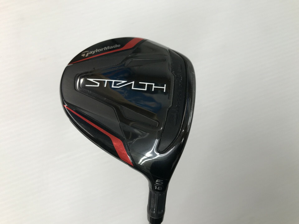 テーラーメイド STEALTH フェアウェイウッド 5W 18° SRフレックス 42.25インチ ヘッドカバーあり TENSEI RED TM50 Cランク 右利き用 Taylormade ゴルフクラブ ゴルフドゥ ゴルフ用品 GOLF DO 中古ゴ