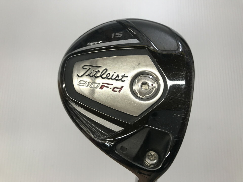 【中古】タイトリスト 910F d フェアウェイウッド 3W 15° Sフレックス 43.0インチ ツアーAD DJ-6 Cランク 右利き用 Titleist 910F d ゴルフクラブ ゴルフドゥ ゴルフ用品 GOLF DO 中古ゴルフクラブ