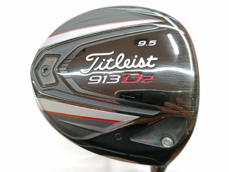 【中古】タイトリスト 913D2 ドライバー 9.5° Sフレックス 45.25インチ タイトリスト ランバックス 55 Cランク 右利き用 Titleist ゴルフクラブ ゴルフドゥ ゴルフ用品 GOLF DO 中古ゴルフクラブ