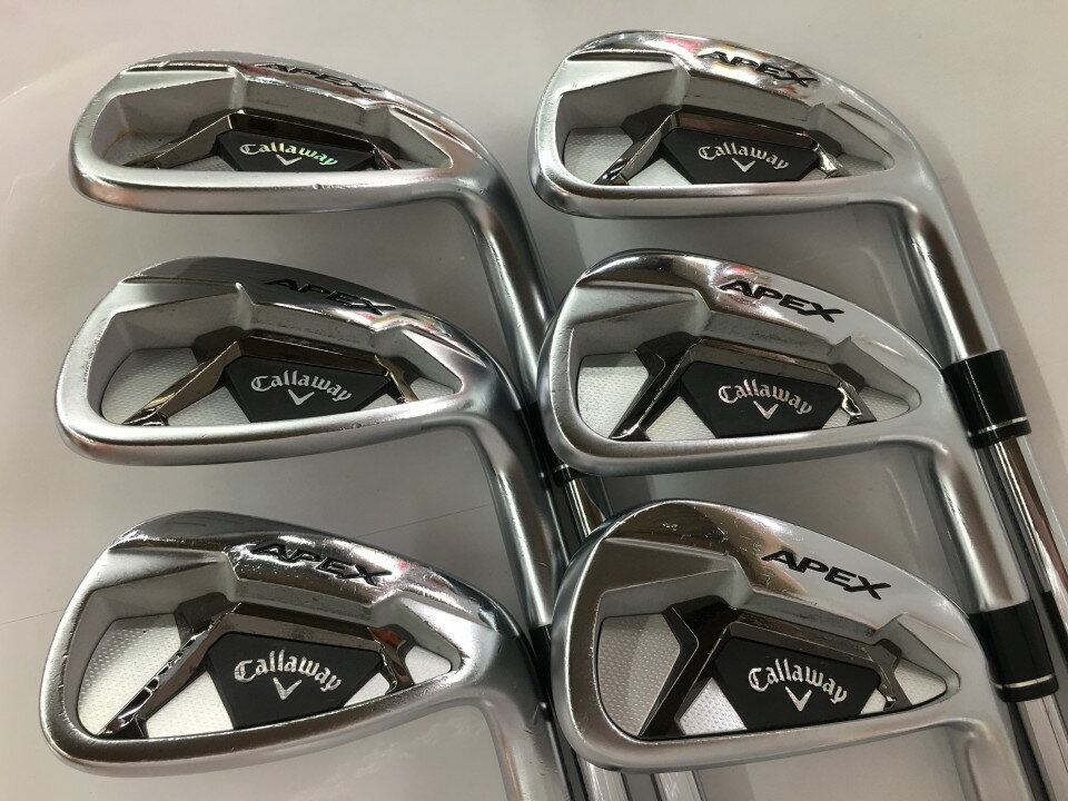 【中古】キャロウェイ APEX 2021 アイアンセット Sフレックス 38.0インチ NSプロ950GH neo Cランク 右利き用 Callaway ゴルフクラブ ゴ..