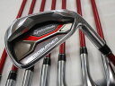 【中古】テーラーメイド AERO BURNER アイアンセット 22° Rフレックス 38.25インチ TM7-415 Cランク 右利き用 Taylormade ゴルフクラブ..