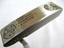 【中古】タイトリスト SC SUPER SELECT CUSTOM US パター 34.0インチ ヘッドカバーあり オリジナルスチール Sランク 右利き用 Ti...