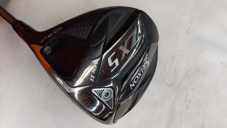 【中古】ダンロップ SRIXON ZX5 Mk2 LS ドライバー 10.5° Sフレックス 45.25インチ ヘッドカバーあり Diamana ZX-2 50 Cランク 右利き用 DUNLOP ゴルフクラブ ゴルフドゥ ゴルフ用品 GOLF DO 中古ゴルフクラ