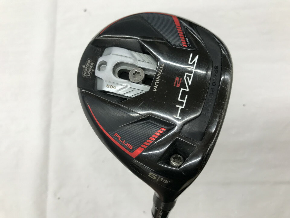 【中古】テーラーメイド STEALTH2 PLUS フェアウェイウッド 5W 18° Xフレックス 42.25インチ The ATTAS 7 リシャフト品 Dランク 右利き用 Taylormade ゴルフクラブ ゴルフドゥ ゴルフ用品 GOLF DO 中古ゴル