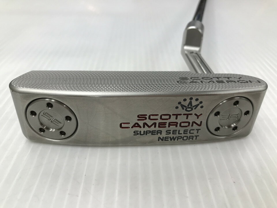 【中古】タイトリスト SC SUPER SELECT NEWPORT パター 34.0インチ ヘッドカバーあり オリジナルスチール Cランク 右利き用 Titleist ゴルフクラブ ゴルフドゥ ゴルフ用品 GOLF DO 中古ゴルフクラブ