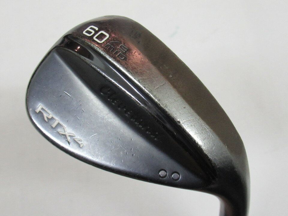 【中古】クリーブランド RTX-4 ブラックサテン ウェッジ 60° S200フレックス 35.25インチ ダイナミックゴールド Dランク 右利き用 Cleveland ゴルフクラブ ゴルフドゥ ゴルフ用品 GOLF DO 中古ゴルフ