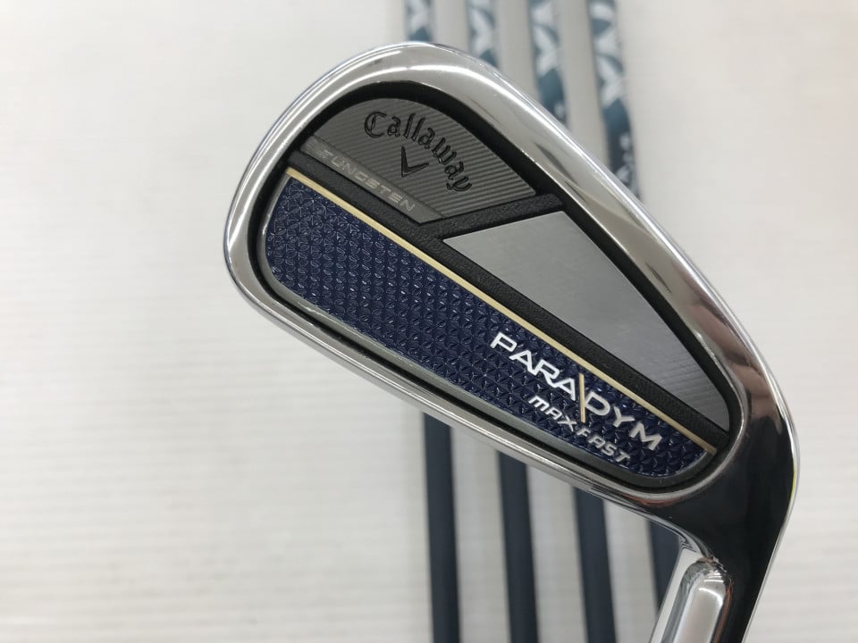 【中古】キャロウェイ PARADYM MAX FAST アイアンセット Rフレックス 375.0インチ SPEEDER NX 40 for Callaway(PARADYM) Cランク 右利き用 Callaway ゴルフクラブ ゴルフドゥ ゴルフ用品 GOLF DO 中古ゴルフクラブ