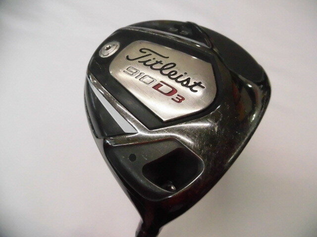 【中古】タイトリスト 910D3 ドライバー 9.5° Sフレックス 45.25インチ ヘッドカバーあり ATTAS T2 6 Cランク 右利き用 Titleist ゴルフクラブ ゴルフドゥ ゴルフ用品 GOLF DO 中古ゴルフクラブ