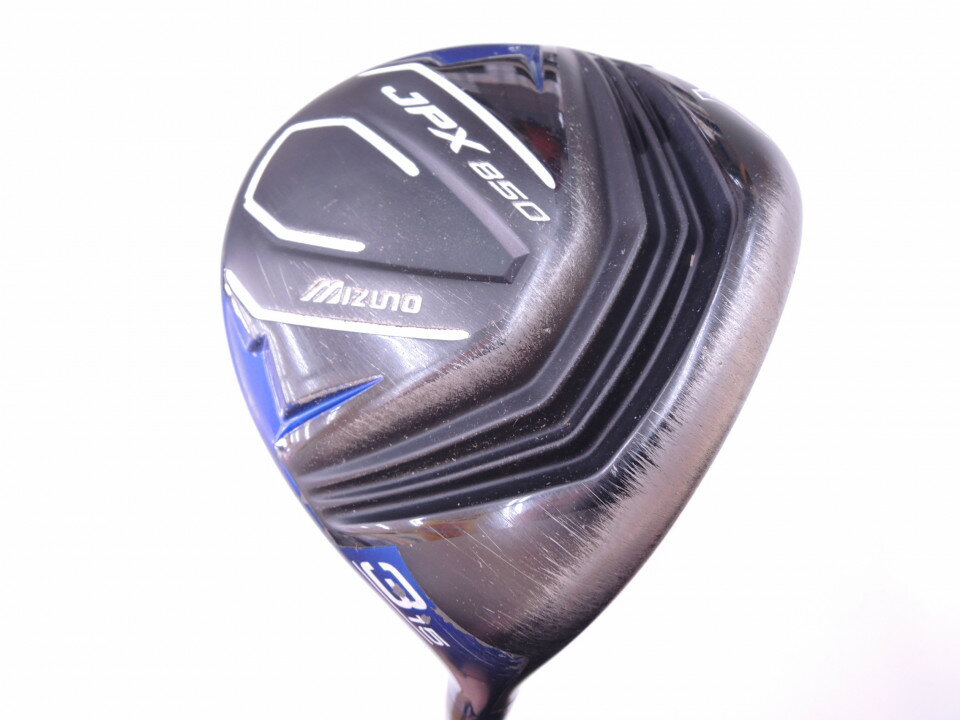 【中古】ミズノ JPX 850 フェアウェイウッド 3W 15° Sフレックス 43.0インチ ATTAS 3 7 リシャフト品 Dランク 右利き用 MIZUNO ゴルフクラブ ゴルフドゥ ゴルフ用品 GOLF DO 中古ゴルフクラブ