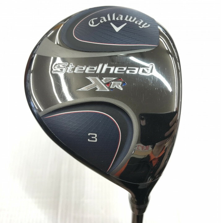 【中古】キャロウェイ Steelhead XR フェアウェイウッド 3W 15° Sフレックス 42.75インチ Speeder EVOLUTION for XR Cランク 右利き用 Callaway ゴルフクラブ ゴルフドゥ ゴルフ用品 GOLF DO 中古ゴルフクラブ