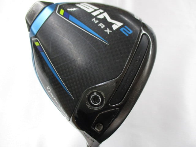 【中古】テーラーメイド SIM2 MAX ドライバー 10.5° Xフレックス 45.75インチ ヘッドカバーあり MotoreX F1 6 リシャフト品 Cランク 右利き用 Taylormade ゴルフクラブ ゴルフドゥ ゴルフ用品 GOLF DO 中