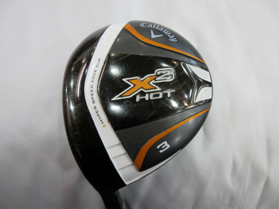 キャロウェイ X2 HOT US フェアウェイウッド 3W 15° Sフレックス 42.0インチ ALDILA TOUR BLUE Cランク 左利き用 Callaway ゴルフクラブ ゴルフドゥ ゴルフ用品 GOLF DO 中古ゴルフクラブ