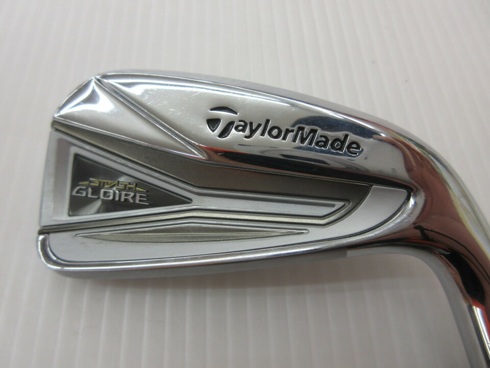 【中古】テーラーメイド STEALTH GLOIRE アイアンセット SRフレックス 37.5インチ SPEEDER NX for TM Cランク 右利き用 Taylormade ゴ..