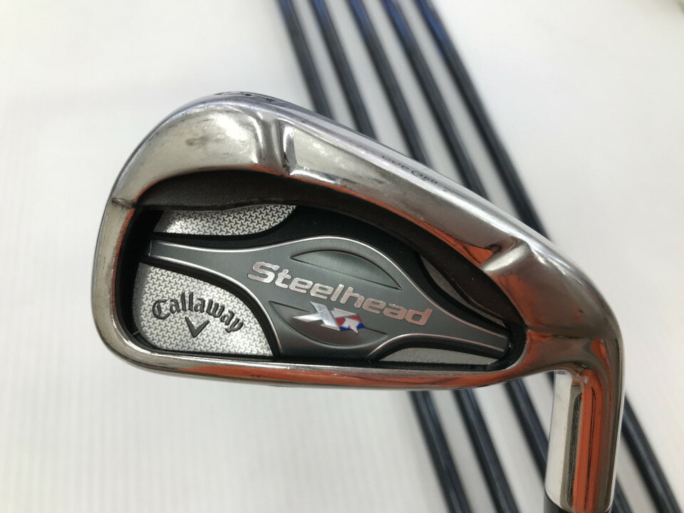 【中古】キャロウェイ Steelhead XR アイアンセット 23° Sフレックス 38.25インチ XR Cランク 右利き用 Callaway ゴルフクラブ ゴルフ..