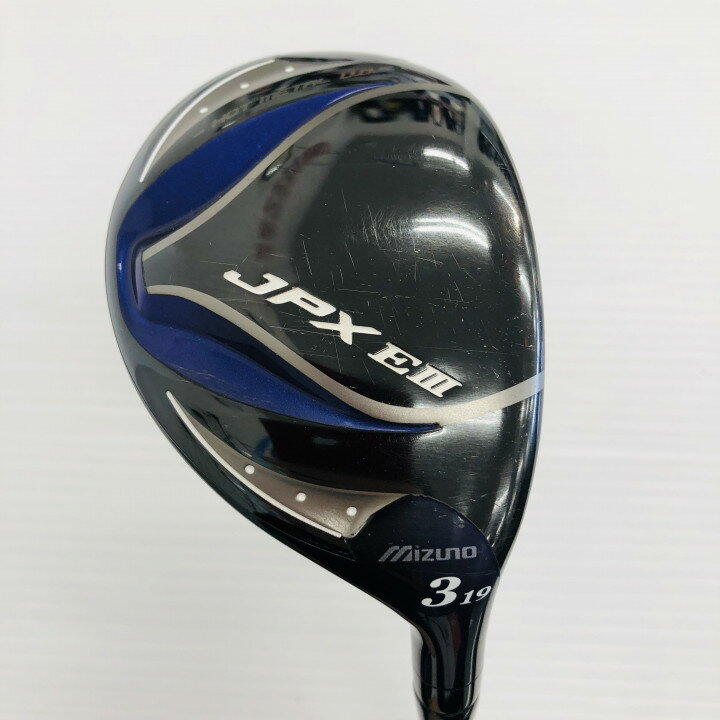 【中古】ミズノ JPX E3 ユーティリティ 19° Rフレックス 40.5インチ ヘッドカバーあり JPX E3-H Cランク 右利き用 MIZUNO JPX E ゴルフクラブ ゴルフドゥ ゴルフ用品 GOLF DO 中古ゴルフクラブ