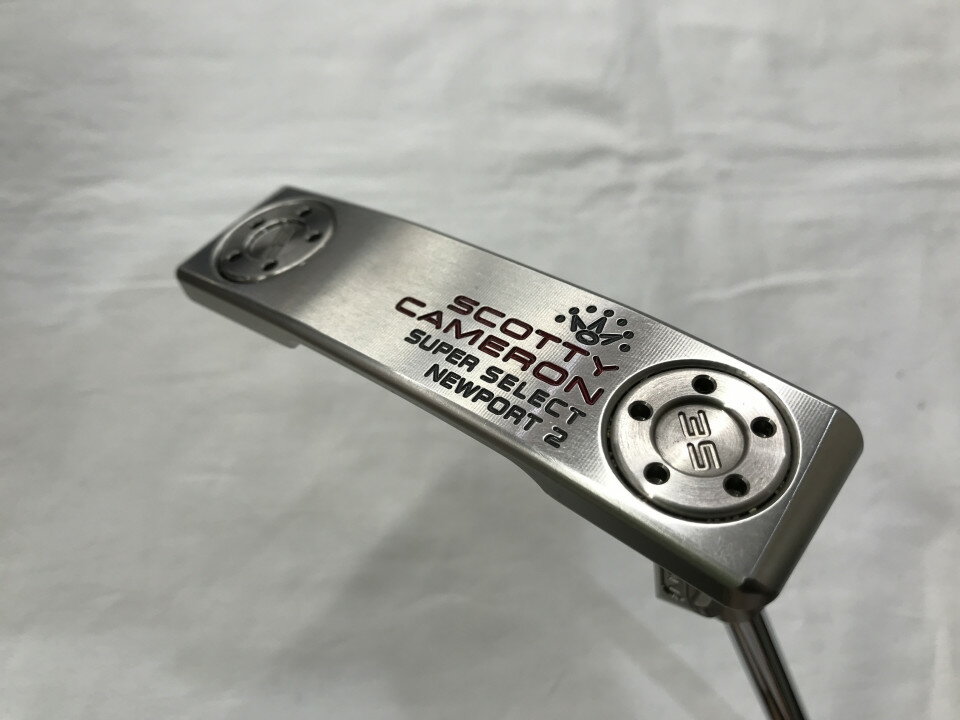 【中古】タイトリスト SC SUPER SELECT NEWPORT 2 パター 34.0インチ ヘッドカバーあり オリジナルスチール Bランク 右利き用 Titleist ゴルフクラブ ゴルフドゥ ゴルフ用品 GOLF DO 中古ゴルフクラブ