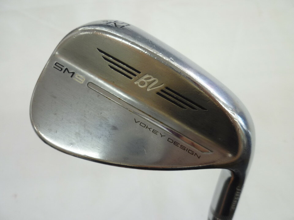 【中古】タイトリスト VOKEY SM9 ツアークローム ウェッジ 52° WEDGEフレックス 35.25インチ ダイナミックゴールド Dランク 右利き用 Titleist ゴルフクラブ ゴルフドゥ ゴルフ用品 GOLF DO 中古ゴルフ