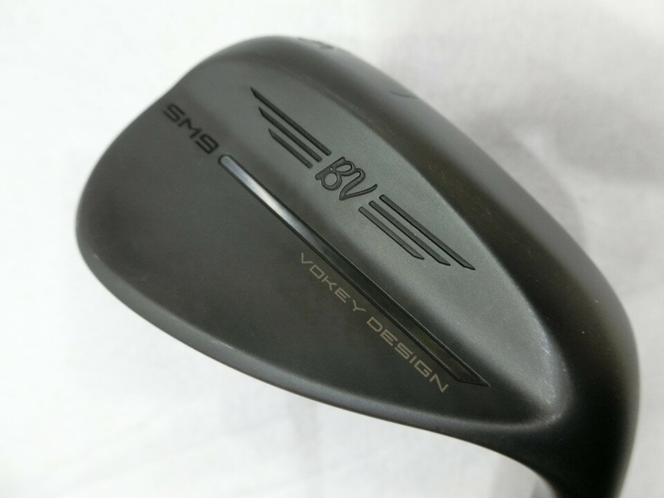 【中古】タイトリスト VOKEY SM9 JET BLA