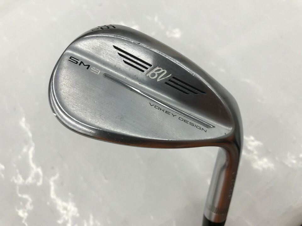 タイトリスト VOKEY SM9 ツアークローム ウェッジ 56° WEDGEフレックス 35.0インチ BV105 Cランク 右利き用 Titleist ゴルフクラブ ゴルフドゥ ゴルフ用品 GOLF DO 中古ゴルフクラブ