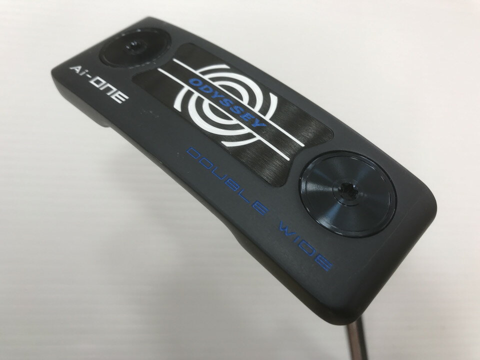 【中古】オデッセイ Ai-ONE DOUBLE WIDE CH パター 34.0インチ ヘッドカバーあり オリジナルスチール Bランク 右利き用 ODYSSEY ゴルフクラブ ゴルフドゥ ゴルフ用品 GOLF DO 中古ゴルフクラブ
