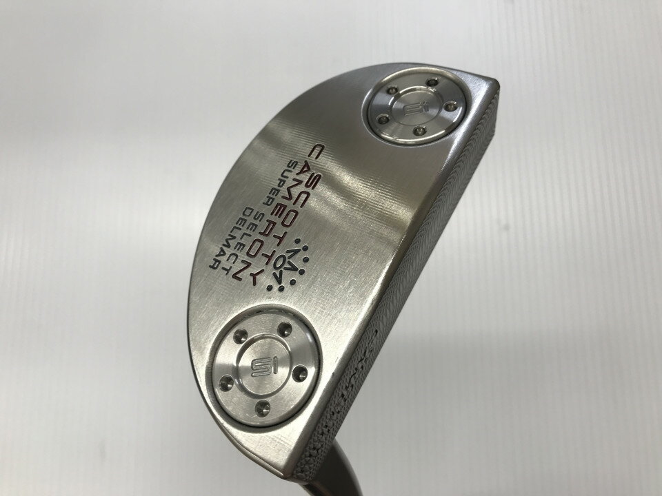 【中古】タイトリスト SC SUPER SELECT DEL MAR パター 34.0インチ ヘッドカバーあり オリジナルスチール Bランク 右利き用 Titleist ゴルフクラブ ゴルフドゥ ゴルフ用品 GOLF DO 中古ゴルフクラブ