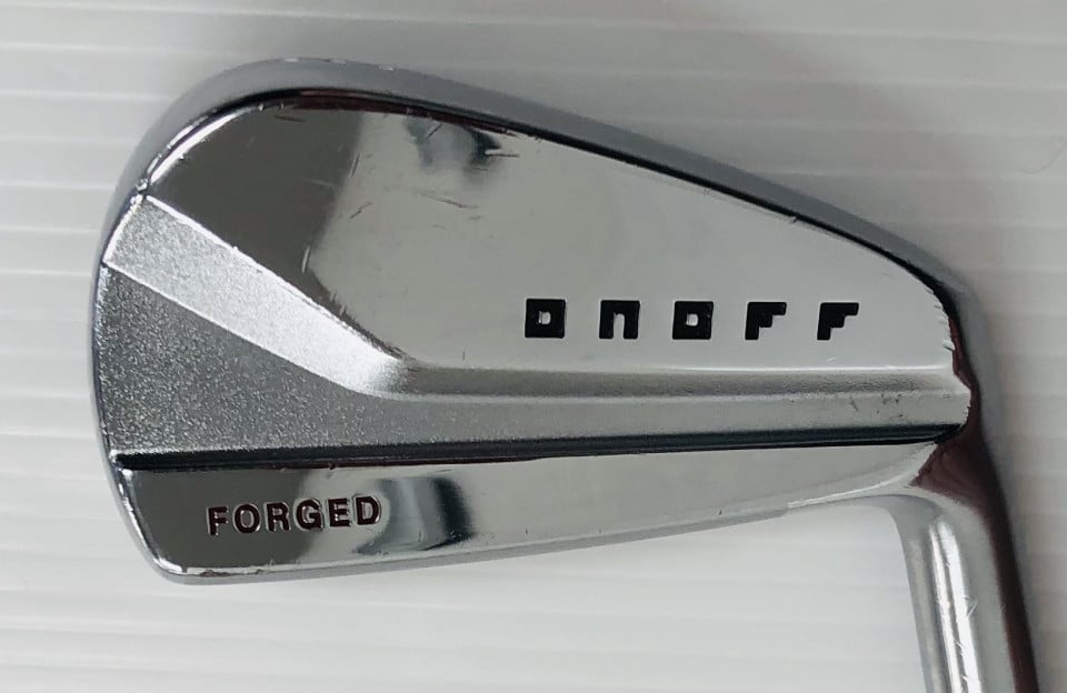 【中古】グローブライド ONOFF FORGED KURO 2019 アイアンセット 25° Rフレックス 38.0インチ NSプロ MODUS 3 TOUR 105 Cランク 右利き..