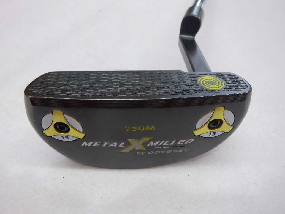 【中古】オデッセイ METAL-X MILLED 330M パター 34.0インチ オリジナルスチール Cランク 右利き用 ODYSSEY ゴルフクラブ ゴルフドゥ ゴルフ用品 GOLF DO 中古ゴルフクラブ