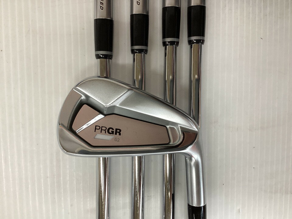 【中古】プロギア 02 IRON 2023 アイアンセット Rフレックス 37.75インチ KBS TOUR LITE Bランク 右利き用 PRGR ゴルフクラブ ゴルフド..