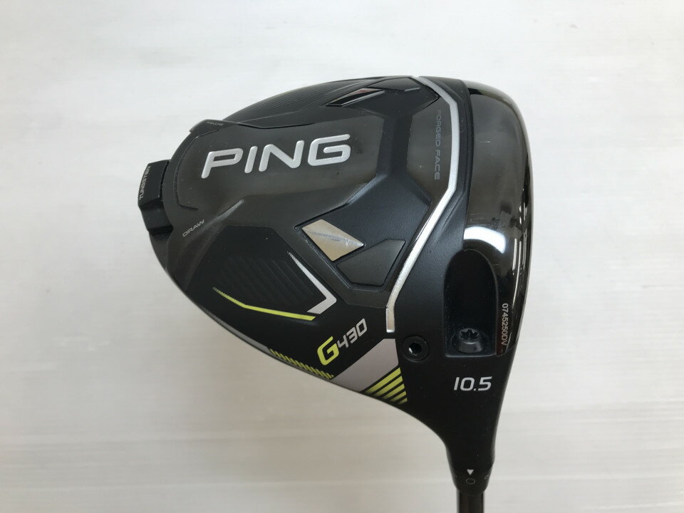 ピン G430 MAX ドライバー 10.5° Sフレックス 45.25インチ ヘッドカバーあり TOUR 2.0 BLACK 65 Bランク 右利き用 PING ゴルフクラブ ゴルフドゥ ゴルフ用品 GOLF DO 中古ゴルフクラブ