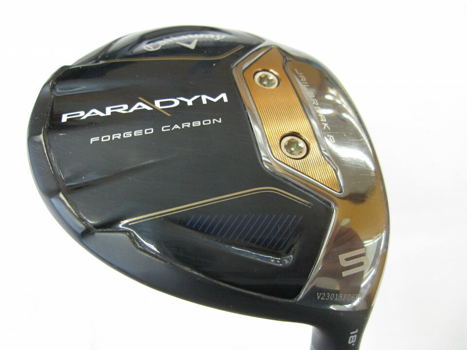 【中古】キャロウェイ PARADYM フェアウェイウッド 5W 18° SRフレックス 42.5インチ ヘッドカバーあり VENTUS TR 5 for Callaway Cランク 右利き用 Callaway ゴルフクラブ ゴルフドゥ ゴルフ用品 GOLF DO 中古