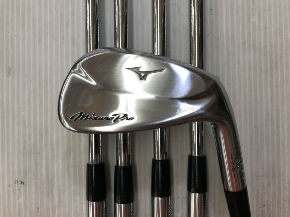 【中古】ミズノ Mizuno Pro 225 アイアンセット Sフレックス 37.25インチ NSプロ MODUS 3 TOUR 115 リシャフト品 Cランク 右利き用 MIZUNO ゴルフクラブ ゴルフドゥ ゴルフ用品 GOLF DO 中古ゴルフクラブ
