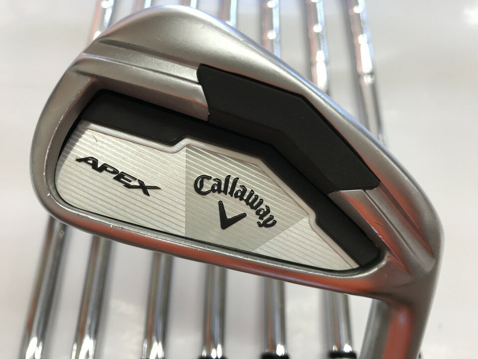 【中古】キャロウェイ APEX アイアンセット 24° Sフレックス 38.0インチ NSプロ950GH Cランク 右利き用 Callaway ゴルフクラブ ゴルフ..