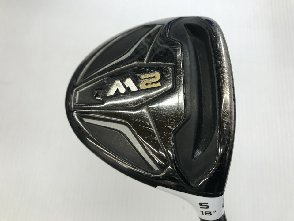 テーラーメイド M2 フェアウェイウッド 5W 18° SRフレックス 42.25インチ ヘッドカバーあり TM1-216 Dランク 右利き用 Taylormade ゴルフクラブ ゴルフドゥ ゴルフ用品 GOLF DO 中古ゴルフクラ