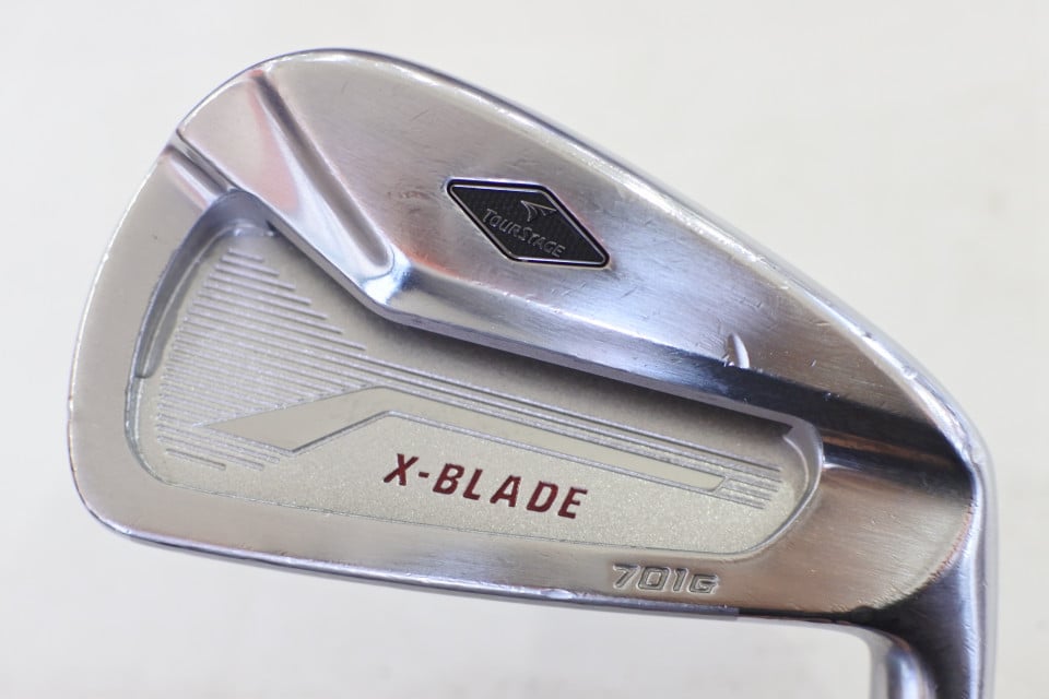 【中古】【訳あり】ブリヂストン ツアーステージ X-BLADE 701G アイアンセット 26° S200フレックス 37.5インチ ダイナミックゴールド D..