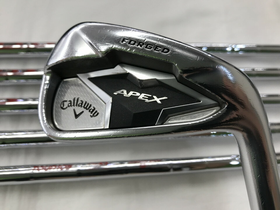 【中古】キャロウェイ APEX 2019 アイアンセット Sフレックス 38.0インチ NSプロ MODUS 3 TOUR 105 Cランク 右利き用 Callaway ゴルフ..