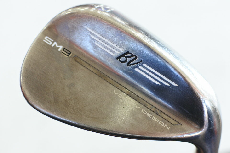 【中古】タイトリスト VOKEY SM9 ブラッシュドスチール ウェッジ 52° WEDGEフレックス 35.25インチ ダイナミックゴールド Cランク 右利き用 Titleist ゴルフクラブ ゴルフドゥ ゴルフ用品 GOLF DO 中古