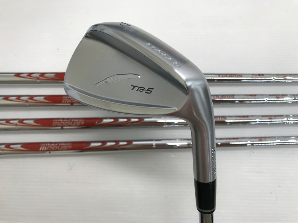 【中古】フォーティーン TB-5 FORGED 2023 アイアンセット Sフレックス 37.75インチ NSプロMODUS3　TOUR115 リシャフト品 Cランク 右利..