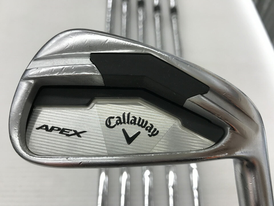 【中古】キャロウェイ APEX アイアンセット Sフレックス 38.0インチ NSプロ950GH Dランク 右利き用 Callaway ゴルフクラブ ゴルフドゥ ..