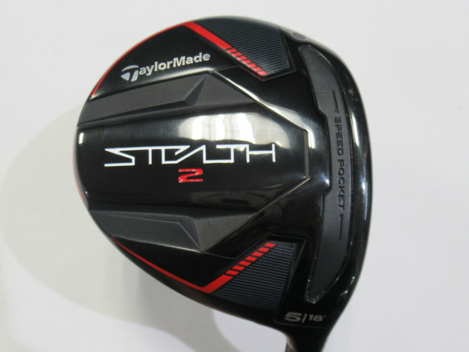 【中古】テーラーメイド STEALTH2 フェアウェイウッド 5W 18° SRフレックス 42.25インチ TENSEI RED TM50 Cランク 右利き用 Taylormade ゴルフクラブ ゴルフドゥ ゴルフ用品 GOLF DO 中古ゴルフクラブ