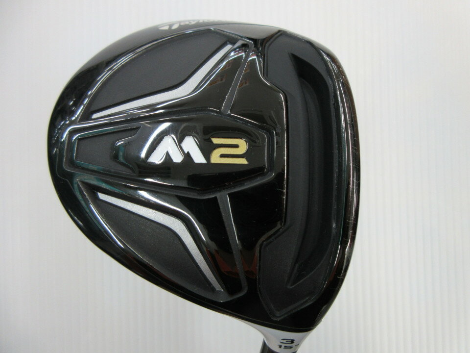 テーラーメイド M2 フェアウェイウッド 3W 15° Sフレックス 43.25インチ ヘッドカバーあり TM1-216 Dランク 右利き用 Taylormade ゴルフクラブ ゴルフドゥ ゴルフ用品 GOLF DO 中古ゴルフクラ