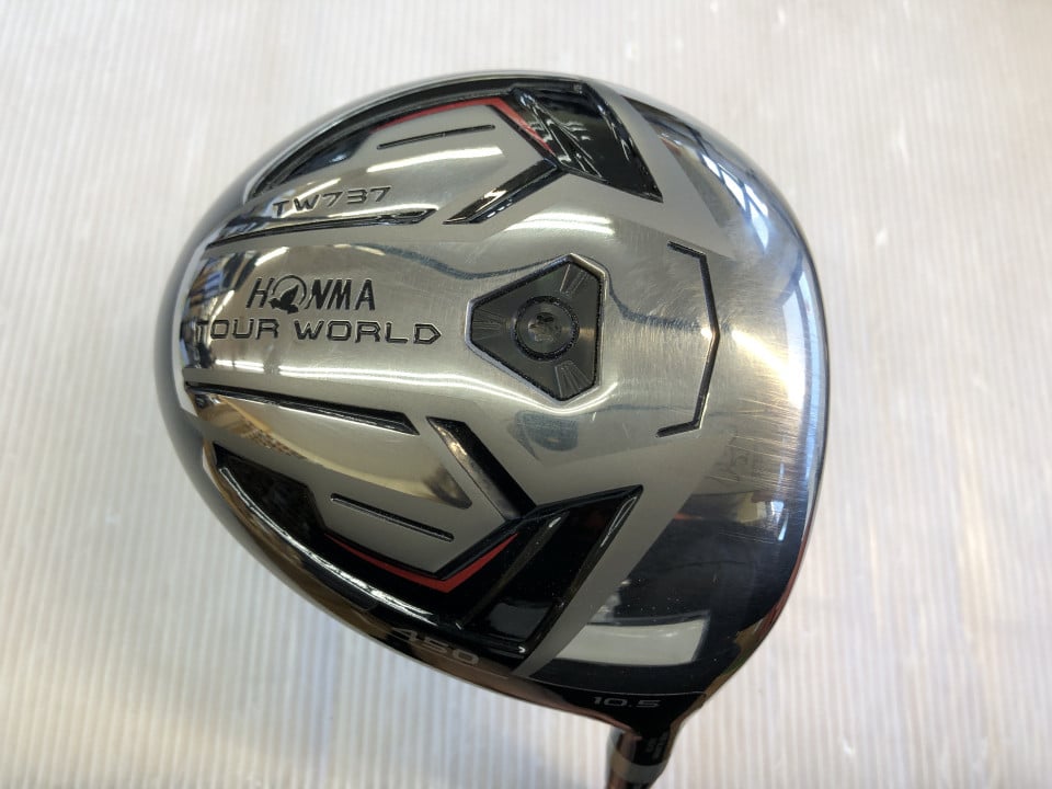 【中古】ホンマゴルフ TOUR WORLD TW737 450 ドライバー 10.5° SRフレックス 45.5インチ ヘッドカバーあり VIZARD EX-C55 Cランク 右利..