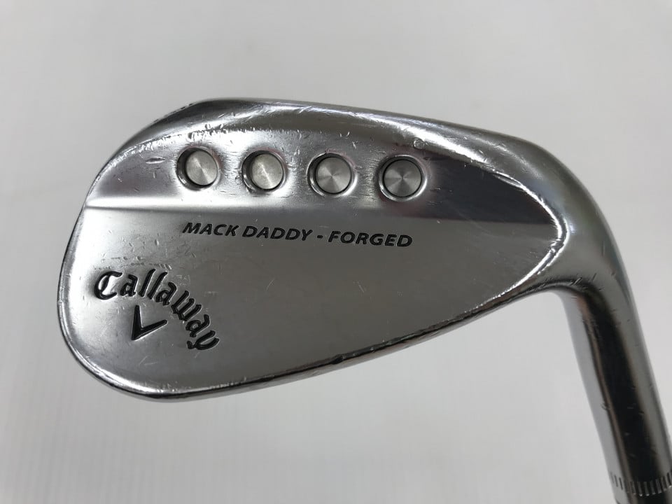 【中古】キャロウェイ MACK DADDY FORGED 2019 クロムメッキ ウェッジ 56° Sフレックス 35.0インチ NSプロ950GH Dランク 右利き用 Callaway ゴルフクラブ ゴルフドゥ ゴルフ用品 GOLF DO 中古ゴルフクラブ