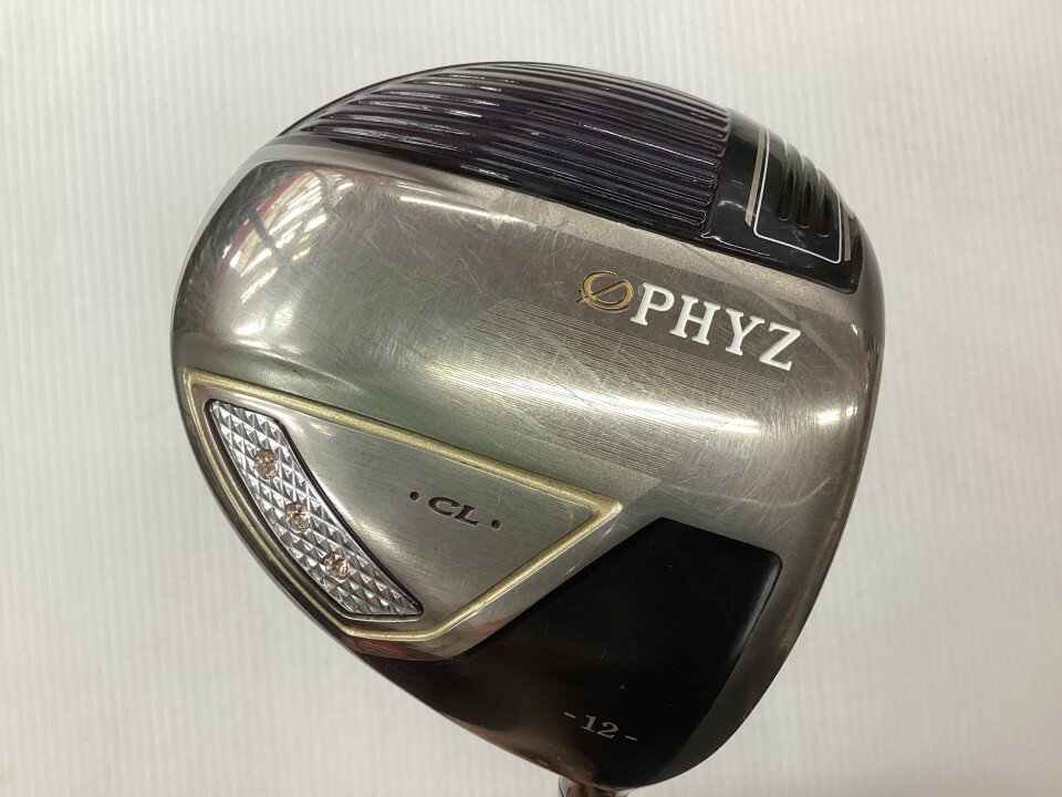 【中古】【レディースモデル】ブリヂストン PHYZ CL 2014 ドライバー 12° Lフレックス 44.5インチ ヘッドカバーあり PZ-404W Dランク 右利き用 BRIDGESTONE ゴルフクラブ ゴルフドゥ ゴルフ用品 GOLF DO